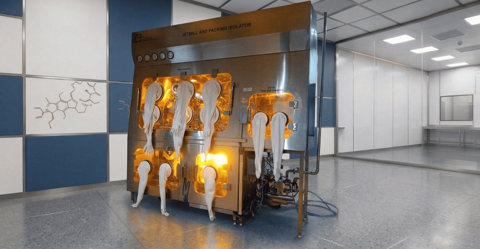 Jet Mill (Micronizer) Isolator